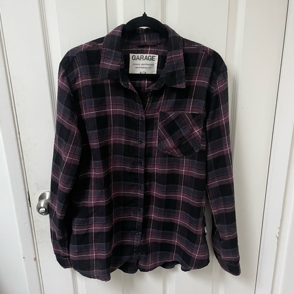 Garage boyfriend flannel